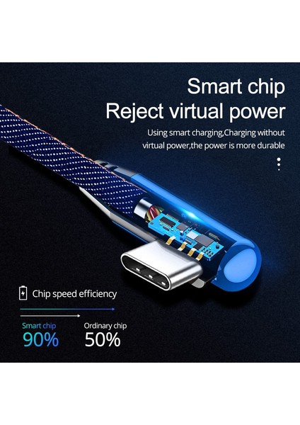 20 cm Kısa Mikro USB Kablosu Tip C Cep Telefonu Kabloları Hızlı Şarj Sync Veri Kablosu iPhone Samsung Huawei Için USB Adaptör Kablosu (Yurt Dışından)