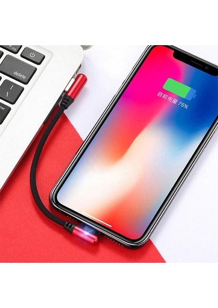 20 cm Kısa Mikro USB Kablosu Tip C Cep Telefonu Kabloları Hızlı Şarj Sync Veri Kablosu iPhone Samsung Huawei Için USB Adaptör Kablosu (Yurt Dışından)
