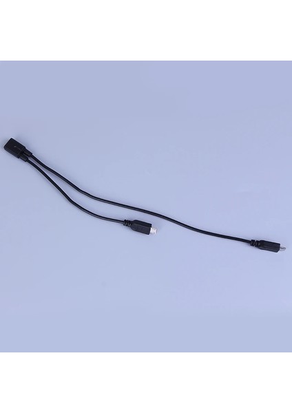 Mikro USB 2.0 Splitter Y 1 Kadın 2 Erkek Veri Şarj Kablosu Uzatma Kablosu Telefon Için Yüksek Kaliteli Veri Kablosu 1 Adet (Yurt Dışından)