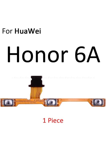 Güç Açık Kapalı Sessiz Anahtarı Kontrol Tuşu Ses Düğmesi Flex Kablo Huawei Honor Play 8A 7A 7c 7x 7s 6A 6c 6x 5c Pro Onarım Parçaları (Yurt Dışından)
