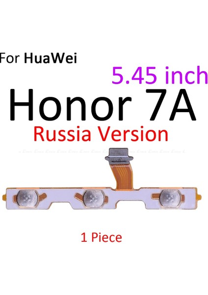 Güç Açık Kapalı Sessiz Anahtarı Kontrol Tuşu Ses Düğmesi Flex Kablo Huawei Honor Play 8A 7A 7c 7x 7s 6A 6c 6x 5c Pro Onarım Parçaları (Yurt Dışından)