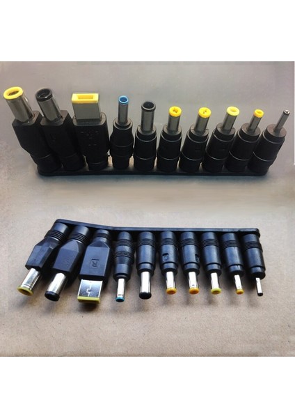 1 Takım/10 Adet Evrensel Dizüstü Dizüstü Dc Güç Şarj Cihazı Besleme Adaptörü Ipuçları Konnektör Jakı Şarj Fişi (Yurt Dışından)