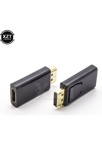 1 Adet Altın Kaplama Ekran Portu Erkek Dp HDMI Dişi Kablo Dönüştürücü Adaptör Pc Dizüstü Dizüstü Macbook Için (Yurt Dışından) modelleri