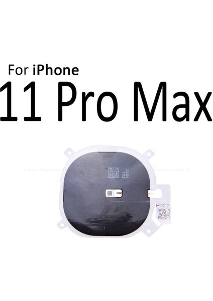 Nfc Çip iPhone x Xr Xs 12 Mini 11 Pro Max Kablosuz Şarj Şarj Paneli Bobin Etiket Ses Düğmesi ile Flex Kablo (Yurt Dışından)