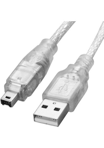 1.5 M Yüksek Hızlı USB 2.0 Erkek 4 Pin Ieee 1394 Kablo Uzatma Adaptörü Dönüştürücü Mını Dv Hdv Kamera Için Düzenleme Pc (Yurt Dışından)