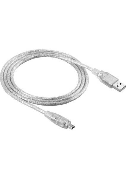 1.5 M Yüksek Hızlı USB 2.0 Erkek 4 Pin Ieee 1394 Kablo Uzatma Adaptörü Dönüştürücü Mını Dv Hdv Kamera Için Düzenleme Pc (Yurt Dışından)
