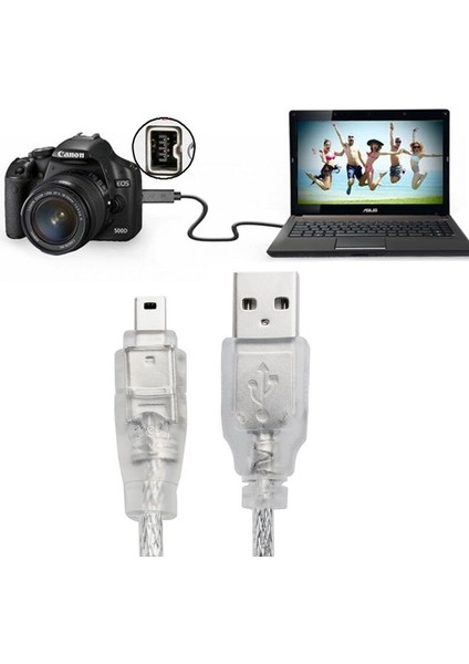 1.5 M Yüksek Hızlı USB 2.0 Erkek 4 Pin Ieee 1394 Kablo Uzatma Adaptörü Dönüştürücü Mını Dv Hdv Kamera Için Düzenleme Pc (Yurt Dışından)