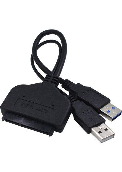 Tıshrıc Molex Sata 3.0 7 15 22PIN USB 3.0 Adaptör Kutusu 2.5 HDD SSD DVD Dönüştürücü Harici Güç Sabit Disk Optik Sürücü Kablosu (Yurt Dışından)