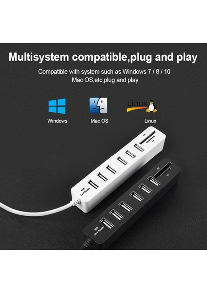 USB Hub 3/6 Bağlantı Noktası Genişletici Adaptör USB 3.0 Hub Çoklu USB Splitter 2.0 Hab 3 Hub 3.0 Pc Için Çoklu Usb3.0 Usb-Hub Kart Okuyucu (Yurt Dışından)