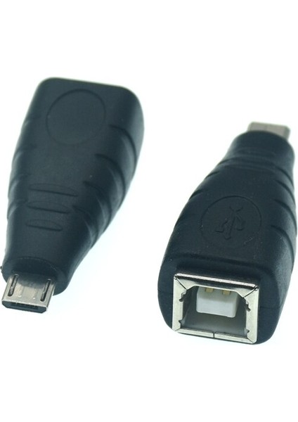 Yeni Varış Mini USB B Tipi 5pin Mikro USB Tipi 5pin Erkek USB 2.0 B Tipi Dişi Yazıcı Tarayıcı Adaptörü (Yurt Dışından)