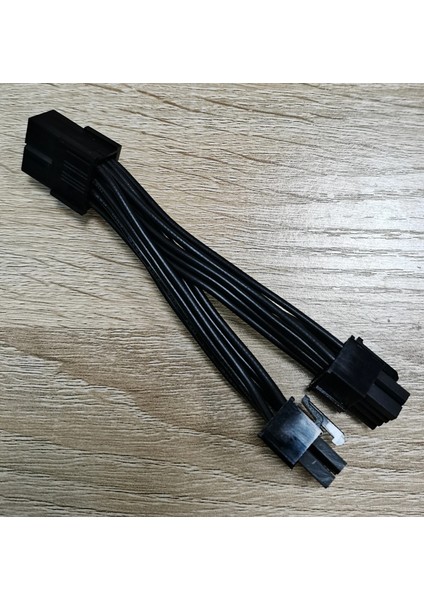 10CM Grafik Kartı 8 Pin Dişi 2*8p(6+2)Pin Uzatma Güç Kablosu Erkek Pcıe Pcı Express 4 Hat Kablo Konektörü (Yurt Dışından)