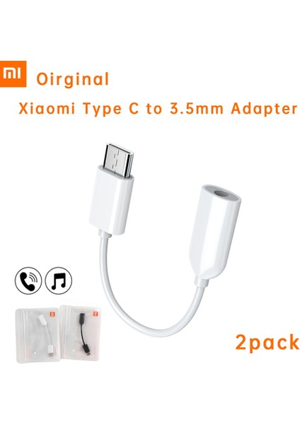 Xiaomi Orijinal USB Tip C 3.5mm Kulaklık Jakı Dönüştürücü Mi 12X 12 11 Pro 11T Mix 4 Redmi K40 3.5 mm Aux Ses Adaptörü (Yurt Dışından)