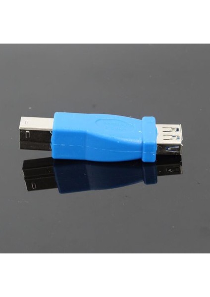 Ult-En Iyi USB 3.0 A Dişi B Erkek Yazıcı Adaptör Konnektörü Yazıcı Tarayıcı Için Usb3.0 Yazdırma Dönüştürücü Mavi Renk (Yurt Dışından)