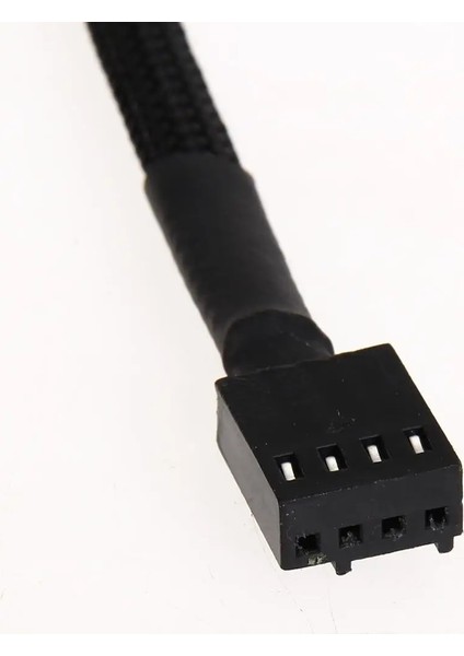 12IN 5 Adet 4 Pin Pwm Konnektör Kasası Fan Uzatma Güç Kablosu Bilgisayar Fanı Bilgisayar Kabloları Bilgisayar Kasası Fan Kabloları (Yurt Dışından)