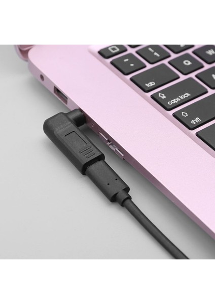 Dc Güç Adaptörü Dönüştürücü USB Tip-C Dişi 5.5x2.5mm Erkek Jack Konnektörü Asus Lenovo Toshiba Dizüstü Dizüstü Bilgisayar Adaptörü (Yurt Dışından)