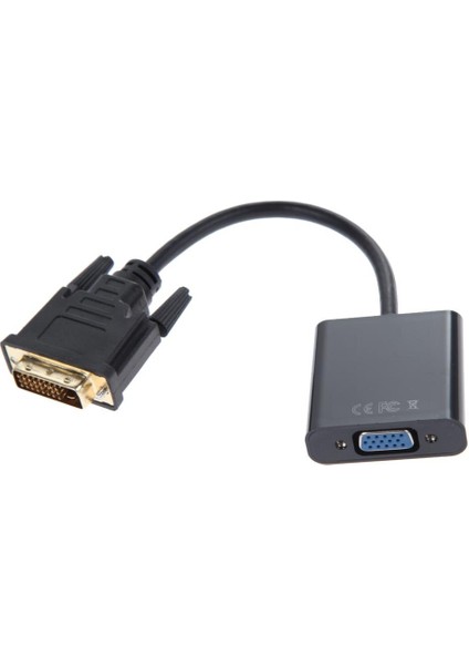 Pc Ekran Kartı Için 1080P Dvı-D 24+1 - VGA Hdtv Dönüştürücü Monitör Kablosu (Yurt Dışından)