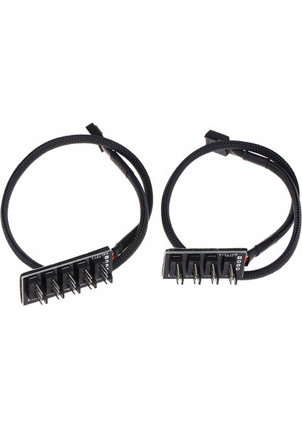 Ana Bilgisayar Kasası Pc Soğutucu Fan Güç Kablosu 1 Kadın 4 Erkek 4pin Soket Fan Hub Splitter Kablosu 3pin & 4pin Pwm Soğutma Fanı 2 Stilleri (Yurt Dışından)