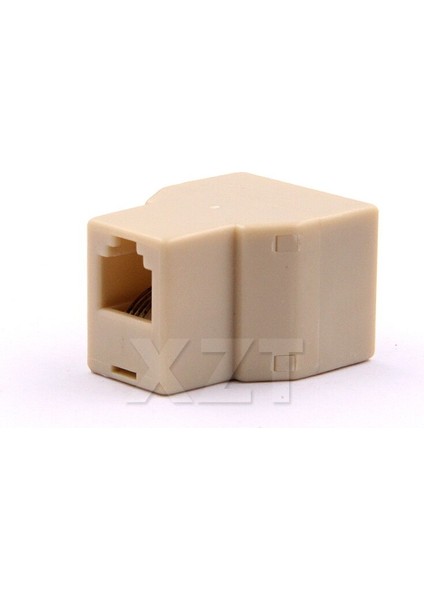 2017 Yeni Sıcak RJ11 4 Pin Dişi 1 Ila 2 Telefon Splitter Konnektör Adaptörü (Yurt Dışından) indirimleri