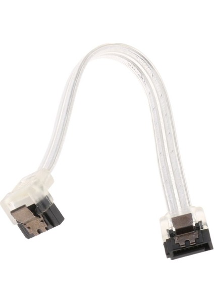 Ince Sata 3 Iıı Sataiii 6gbps HDD Sabit Sürücü Veri Kablosu Şeffaf Kablo Kurşun 6 Inç (Yurt Dışından)