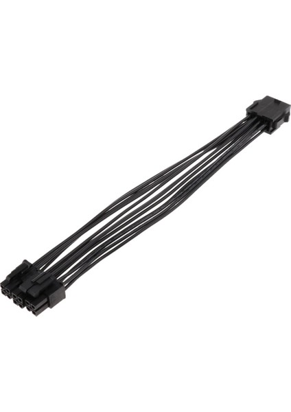 Cpu 8-Pin'den 8+4pin'e Güç Uzatma Kablosu Uzunluğu 20CM - Siyah (Yurt Dışından)