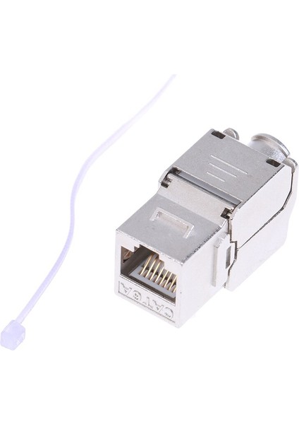 Keystone CAT6A Korumalı Ftp Metal Modülü Ağ Keystone Jack Konnektör Adaptörü (Yurt Dışından)
