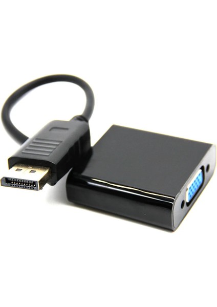 Displayport Dp Hdmı/vga/dvı Adaptörü Erkek Dişi Kablo Dönüştürücü Ekran Bağlantı Noktası Adaptörü 1080 P Hdtv Projektör Için (Yurt Dışından)