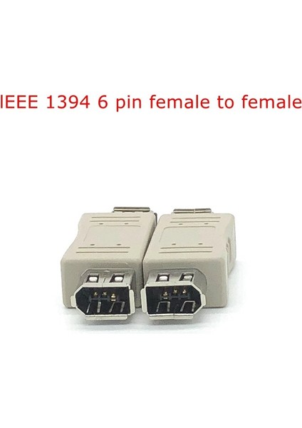 Firewire Adaptörü IEEE-1394A 6-Pin Dişi - 6-Pin Dişi Uzatma Konektörü Ieee 1394 6 Pin Dişi - Dişi Bağlayıcı (Yurt Dışından)
