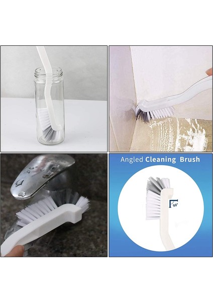 Bradoo-8 Adet Sihirli Pencere Temizleme Fırçası Seti, El Tipi Pencere Oluk Uzay Fırçası, Pencere Sürgülü Kapı Parça Köşe Çatlak (Yurt Dışından) indirimleri