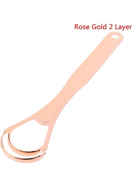 * Paslanmaz Çelik Dil Kazıyıcı Ağız Dil Temizleyici Fırça Taze Nefes Temizleme Kaplamalı Dil Diş Fırçası Ağız Hijyeni Bakımı Aracı (Yurt Dışından) fiyatları