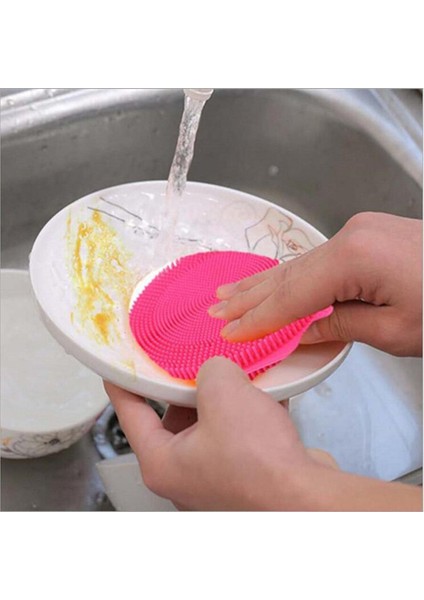 [sıcak] Çok Fonksiyonlu Silikon Bulaşık Kase Büyülü Temizleme Fırçası Ovma Pedi Pot Tava Yıkama Fırçaları Temizlemesi Kolay Mutfak Temizleyici Araçları (Yurt Dışından)