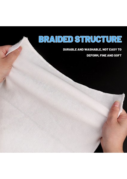 Yoğun Örgü Yüzeyli Balık Tankı Filtresi Pamuk Ekolojik Battaniye Evrensel Hızlı Su Arıtma Pamuk Battaniye Basit Beyaz Kanalizasyon Filtresi Pamuk Battaniye (Yurt Dışından) fiyatları