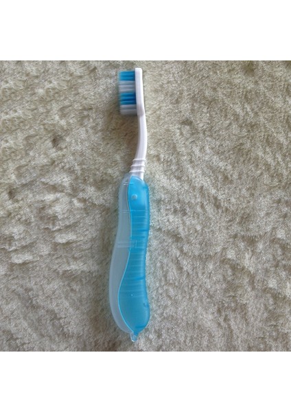 Yeni Katlanabilir Diş Fırçası Hijyen Oral Taşınabilir Tek Kullanımlık Seyahat Kamp Diş Fırçası Yürüyüş Diş Fırçası Diş Diş Temizleme Aracı (Yurt Dışından)