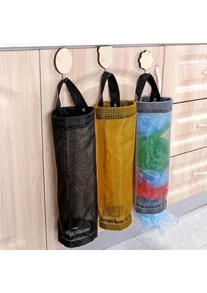 Market Poşetleri Tutucu Duvara Monte Depolama Dağıtıcı Plastik Mutfak Düzenleyici (Yurt Dışından)