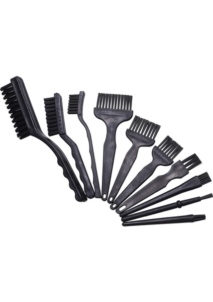 10 Adet/takım Anti Statik Fırça Cep Telefonu Laptop Onarım Temizleme (Yurt Dışından)