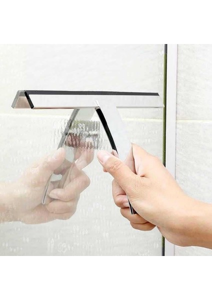 Kanca ile Cam Silecek Banyo Tuvalet Cam Temizleyici Ev Temizlik Aracı Yüksek Ayna Işık Efekti (Yurt Dışından) indirimleri