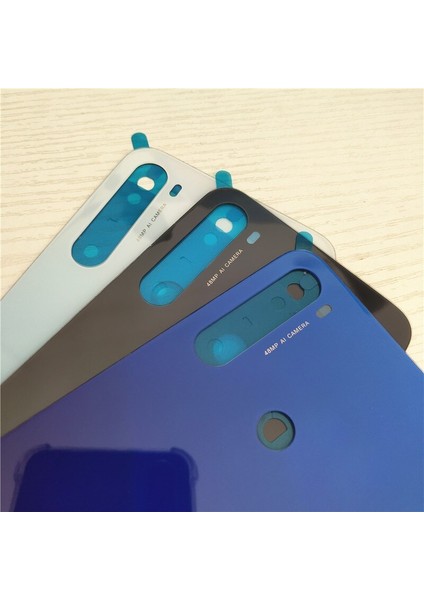 Xiaomi Redmi Için Not 8t Arka Pil Kapağı Paneli Arka Kapı Kasa Konut Kapağı Yapışkan Bantlı Telefon Parçaları (Yurt Dışından)