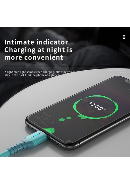 USB C Tipi Kablo 5A Süper Hızlı Şarj Sıvı Silikon Mikro USB Kablosu iPhone 13 12 11 Pro Xiaomi 12 Şarj Kablosu Veri Kablosu (Yurt Dışından)