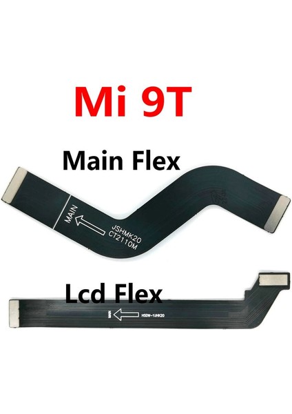 Anakart LCD Ekran Flex Kablo Konektörü Xiaomi Redmi Için K20/K20 Pro Fpc Ana Kurulu Şerit Kablo Mi 9t MI9T Anakart Parçası (Yurt Dışından)