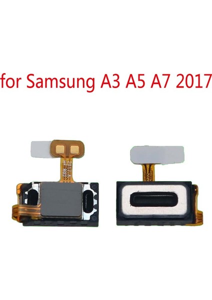 Telefon Kulaklık Hoparlör Samsung A3 A5 A7 2017 Galaxy A320 A520 A720 Orijinal Yeni Üst Kulak Hoparlör Ses Alıcısı Flex Kablo (Yurt Dışından) modelleri
