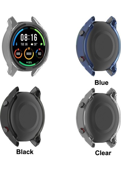 Xiao Mi Mi Izle Renkli Spor Kılıf Kapak Ultra Ince Yumuşak Tpu Koruyucu Xiaomi Mi Mi Izle Renkli Spor Kabuk Çerçeve Aksesuarları (Yurt Dışından)