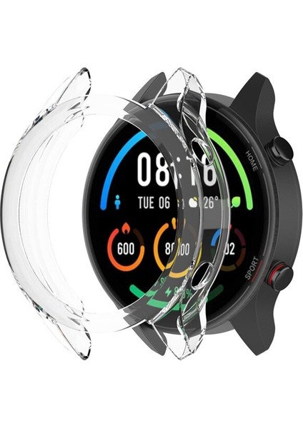 Xiao Mi Mi Izle Renkli Spor Kılıf Kapak Ultra Ince Yumuşak Tpu Koruyucu Xiaomi Mi Mi Izle Renkli Spor Kabuk Çerçeve Aksesuarları (Yurt Dışından)