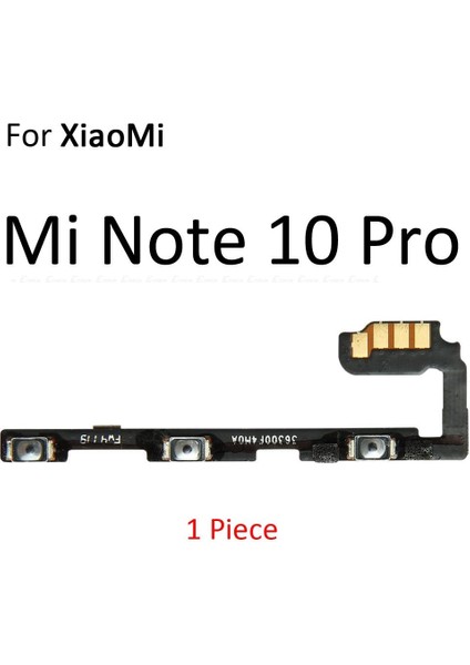 Güç Açık Kapalı Sessiz Anahtarı Kontrol Tuşu Ses Düğmesi Flex Kablo Xiaomi Mi 11 Not 10 10T Lite Pro Ultra Yedek Parçalar (Yurt Dışından)