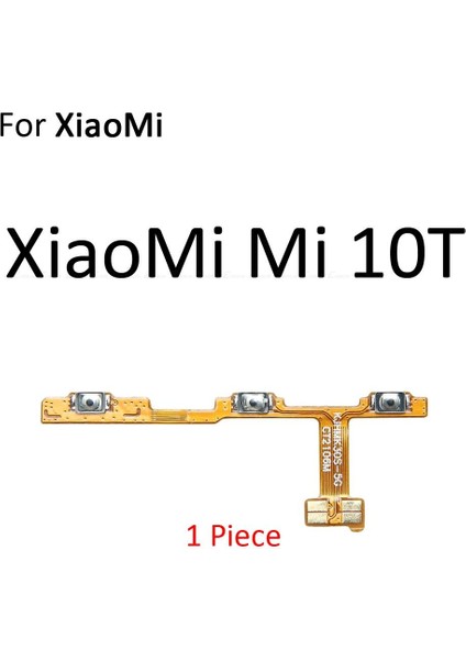 Güç Açık Kapalı Sessiz Anahtarı Kontrol Tuşu Ses Düğmesi Flex Kablo Xiaomi Mi 11 Not 10 10T Lite Pro Ultra Yedek Parçalar (Yurt Dışından)