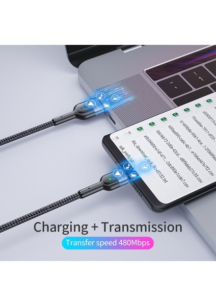 Essager LED Mikro USB Kablosu Hızlı Şarj Şarj Cihazı Mikro USB Veri Kablosu Samsung Xiaomi Için Tel Kordon Android Cep Telefonu Kablosu 2 M (Yurt Dışından)