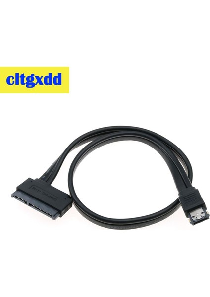 Cltgxdd Güç Esata (Esatap) - Sata Kablosu Çift Güç USB 12V 5V Combo - 22 Pin (7pin 15PIN) 2,5 3,5 Inç HDD Kablo Hattı Için (Yurt Dışından)