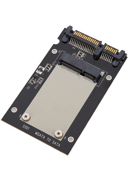 Yeni 50MM Küçük Kurulu Msata SSD 2.5 Inç Sata Sürücü Dönüştürücü Adaptör Msata Adaptörü WINDOWS2000/XP/7/8/10 Vista Linux Mac Için (Yurt Dışından)