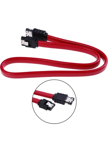 Erkek Dönüştürücü Adaptör Kablosu Korumalı Kablo 0.5 M/ 1 M Esata - Sata Kablosu Seri Ata Harici Sata Kablo Adaptörü 7 Pin (Yurt Dışından)
