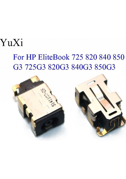 Yuxi Dc Güç Jakı Hp Elitebook 725 820 840 850 G3 725G3 820G3 840G3 850G3 Dc Konektörü Dizüstü Soket Güç Değiştirme (Yurt Dışından)