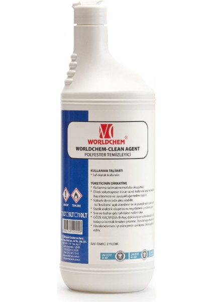 Clean Agent Polyester Temizleyici 1 Lt