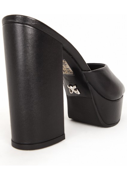 Pl 319269 Deri Kadın Platform Terlik indirimleri